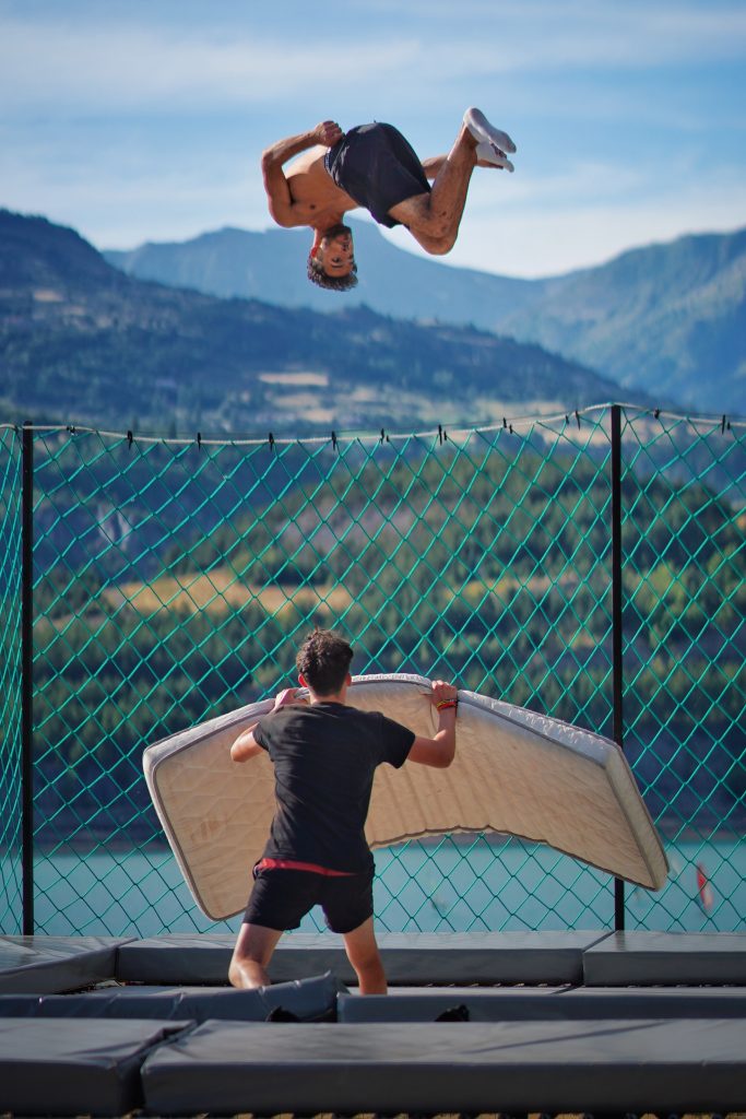 9 tramp, savines le lac, trampoline parc
